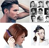 Kuou 3 Pcs Teasing Hair Brush Nylon Three-Row Salon Back Comb 8.6in view 7