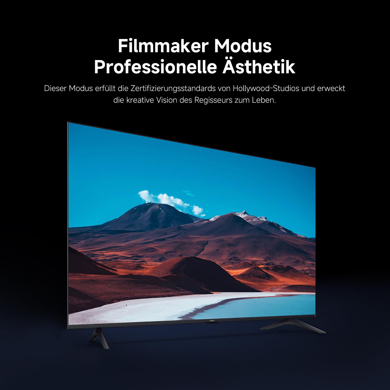 Xiaomi TV F 65, 65 Zoll (165 cm), 4K UHD, Smart TV, Fire OS8, Triple Tuner DVB-C/S/S2/T/T2,HDR10, MEMC, 60Hz mit 120Hz Game Boost Mode,Sprachsteuerung mit Alexa,2GB+32GB, Kompatibel mit Apple AirPlay 7