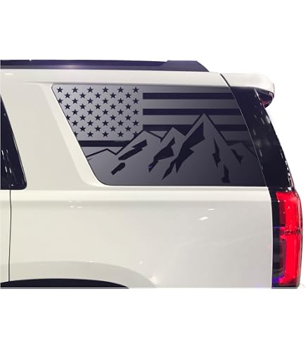 Tactical Decals - Distressed USA Flag decal Fits 2007-2014