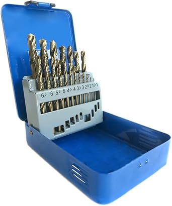 Lars360 Coffret De Forets Forets Metaux Helicoidaux Hss Titane Acier A Haute Vitesse Kit D Embouts Et De Meches Pour Visseuses Et Perceuses Set De 19 Pieces Amazon Fr Luminaires Et Eclairage