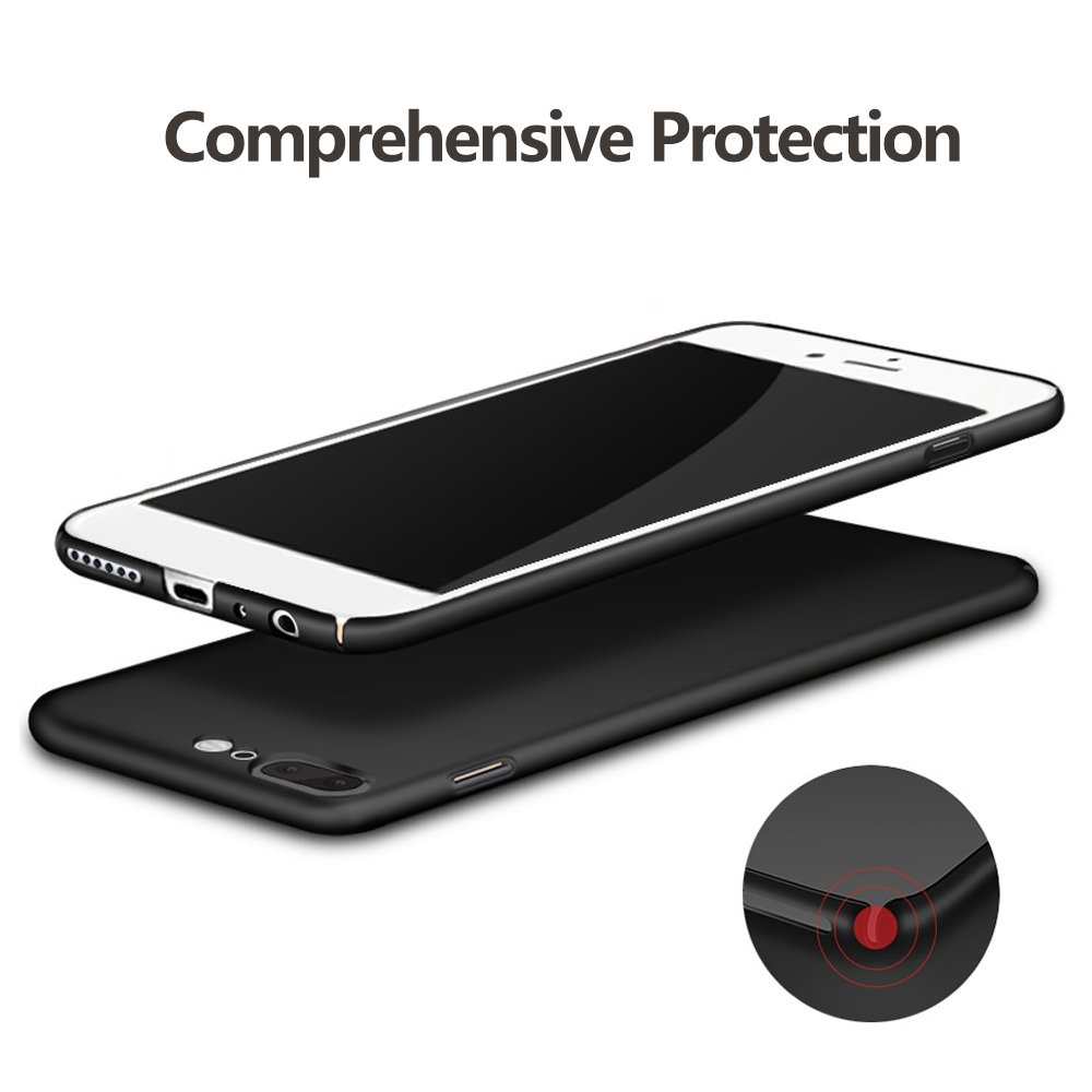 Hülle für OnePlus 5, Senisttech OnePlus 5 Ultra Slim Schutzhülle ,Anti-Scratch Shockproof und Schutz vor Fingerabdruck, Staub Handyhülle Case für OnePlus 5 (Schwarz)