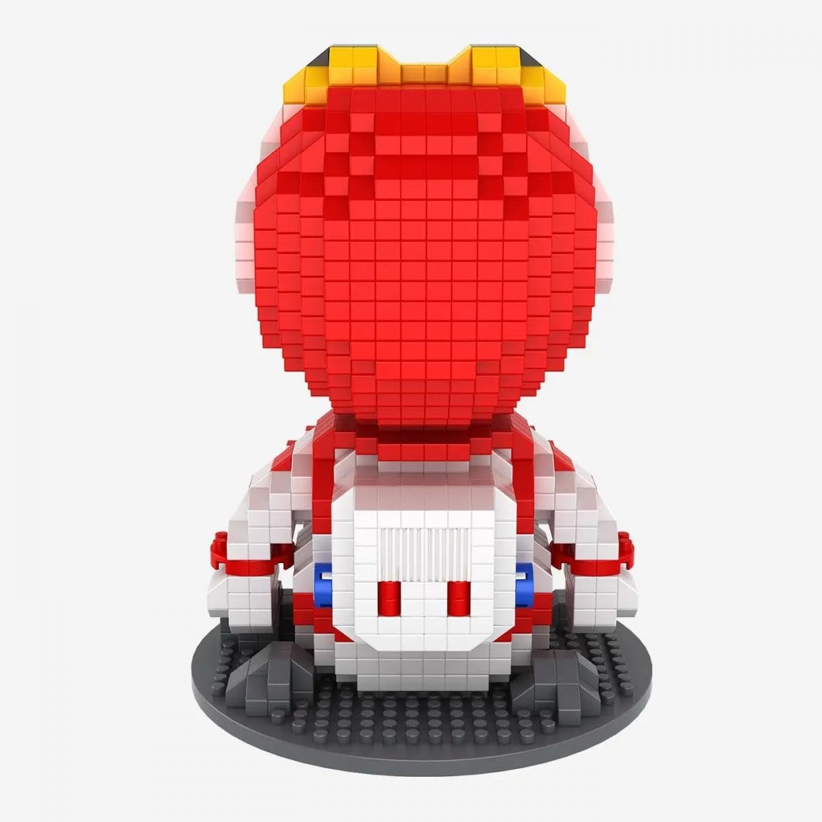 BlueBrixx Pro 108905 – Astronaut Snoopy sitzend (Diamond Blocks) aus Klemmbausteinen mit 1004 Bauelementen 5