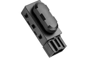 A-NAFTULY 6 Way Power Seat Switch Replacement for 2005-2015 Ford Mustang F150 F250 F350 Explorer Escape Lincoln & More, Driver Side Passenger Side Power Seat Adjust Switch 5F9T-14B709-AA, 9L3Z14A701A