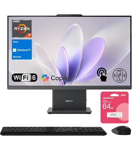 Amazon.com: Lenovo IdeaCentre Business All-in-One PC, 27
