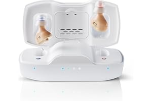 iBstone Nova Hearing Aids for Seniors Adults – Superior Sound Quality, Smart Noise Cancelling, No Feedback, Auto On/Off, Rechargeable, OTC