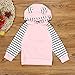 GBSELL 2pcs Newborn Infant Baby Boy Girls Clothes Lovely Hooded T-Shirt Tops + Pants Outfits Set (Pink, 18-24 Month)