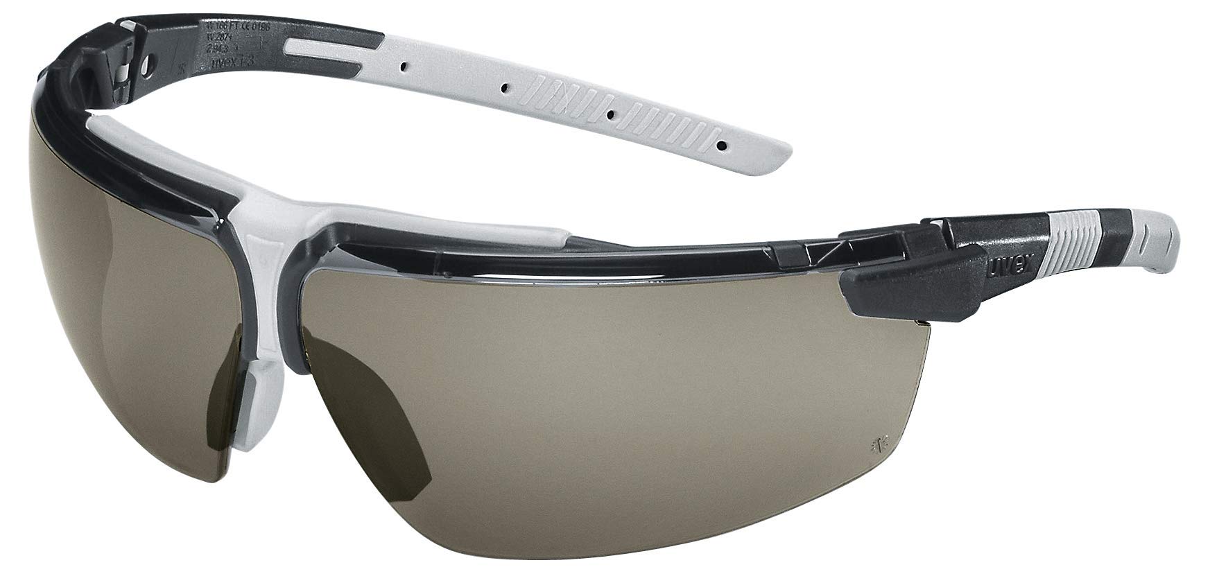 Uvex I-3 Supravision Excellence Safety Glasses - Tinted/Black/Grey