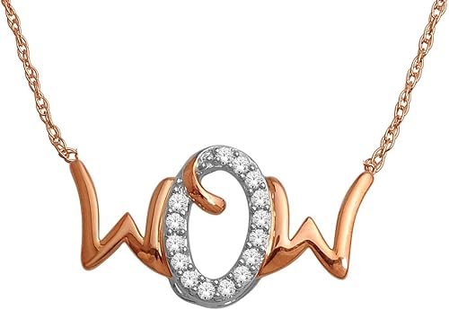 rose gold mothers day necklace