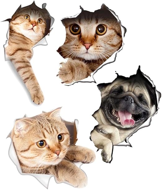 Produit Satisfaisant Autocollants De Dessin Animé Amovibles