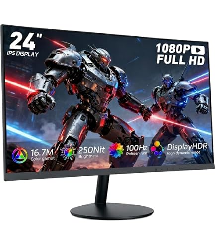 Amazon.com: KTC 24 Inch 1080P Full HD Computer Monitor, 100Hz