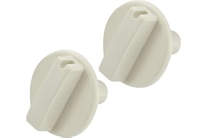 ZNTVW 63818002 Temp Control Knob for Wall Heater Fits for TPI63818002 Household Appliance Baseboard Heater Knob Replacement (2PCS)