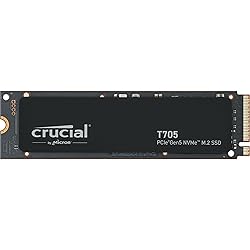 Crucial T705 2TB PCIe Gen5 NVMe M.2 SSD - Up to