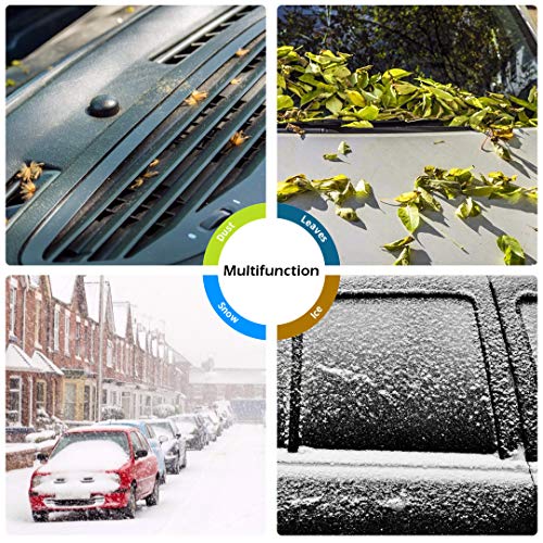 ELECTRAPICK 3 in 1 Snow Brush with Scraper Detachable Snow Removal Shovel Ice Scraper for Car Windshield Snow Cleaning Removal Tools Multifunctional for Car,SUV,Truck