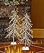 Lightshare Lighted Snow Fir Tree, Large