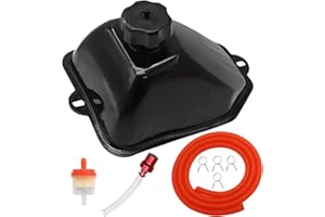 Metal Gas Fuel Petrol Tank Fit for 50cc 70cc 90cc 110cc 125cc ATV Quad 4 Wheel, Replacement for Yamoto Roketa TaoTao Sunl Jet