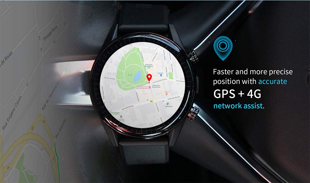 Festnight KINGWEAR KC05 4G LTE Smart Watch Phone Android 7.1 ...