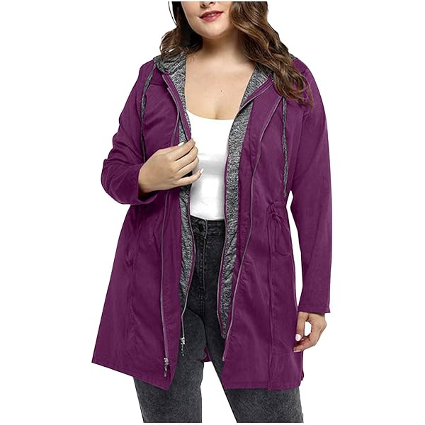 ジャケット・アウター  LUMEN TRENCH Amazon.com: ZWRXW Women's Oversized Trench Jackets Button