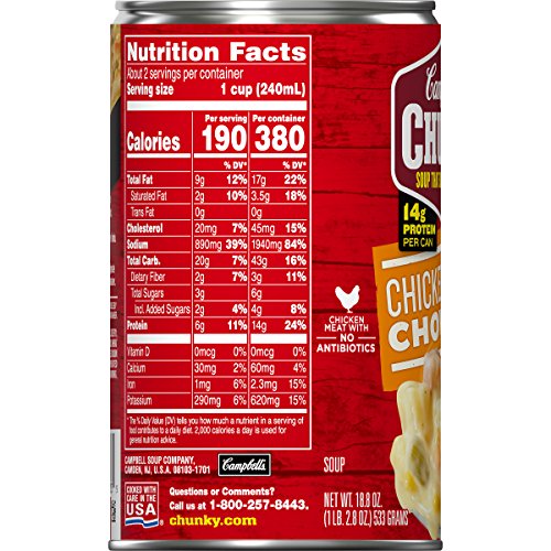 6 Campbells+Chunky+Chicken+Corn+Chowder