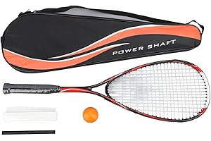 Sports Beginner Squash Racquet,Carbon Lightweight Squash Racket for Gym Park School