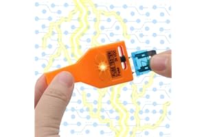 iztor DC 24V Automotive Multifunctional Blade and Glass Tube Fuse Tester Puller ATO/ATC ATM Removal Tool Detect and Find The Burned in The Car Fuse Box