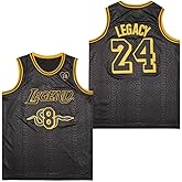 LEGEND 8 LEGACY24 Men's Legend 8 24 Black Snakeskin Basketball Jersey