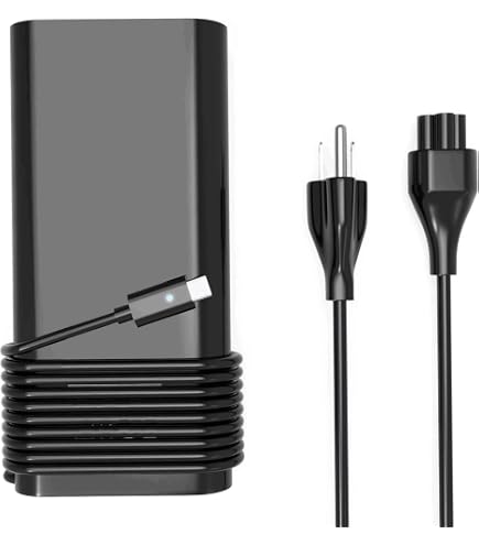 130W USB C Laptop Charger For Dell XPS, Precision & Latitude - Replacement Power Adapter Cord