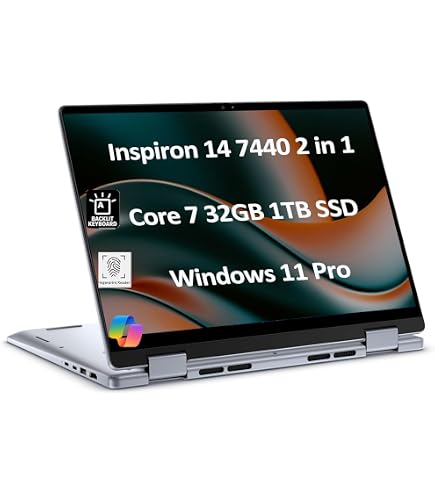 Amazon.com: Dell Inspiron 14 7440 2-in-1 Laptop, 14
