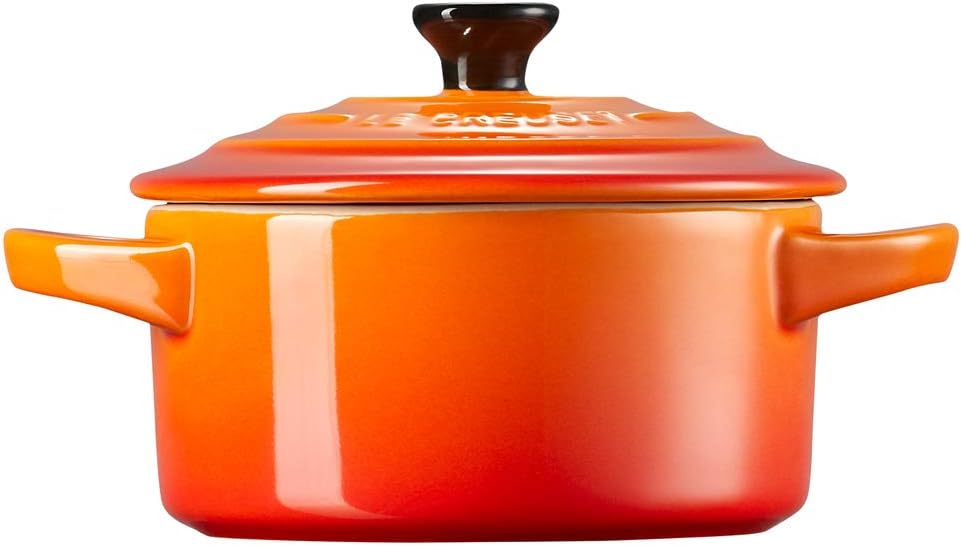 LE CREUSET Stoneware Petite Round Casserole, 0.25 L, Volcanic, 71901100900100, 200 ml - Image 3