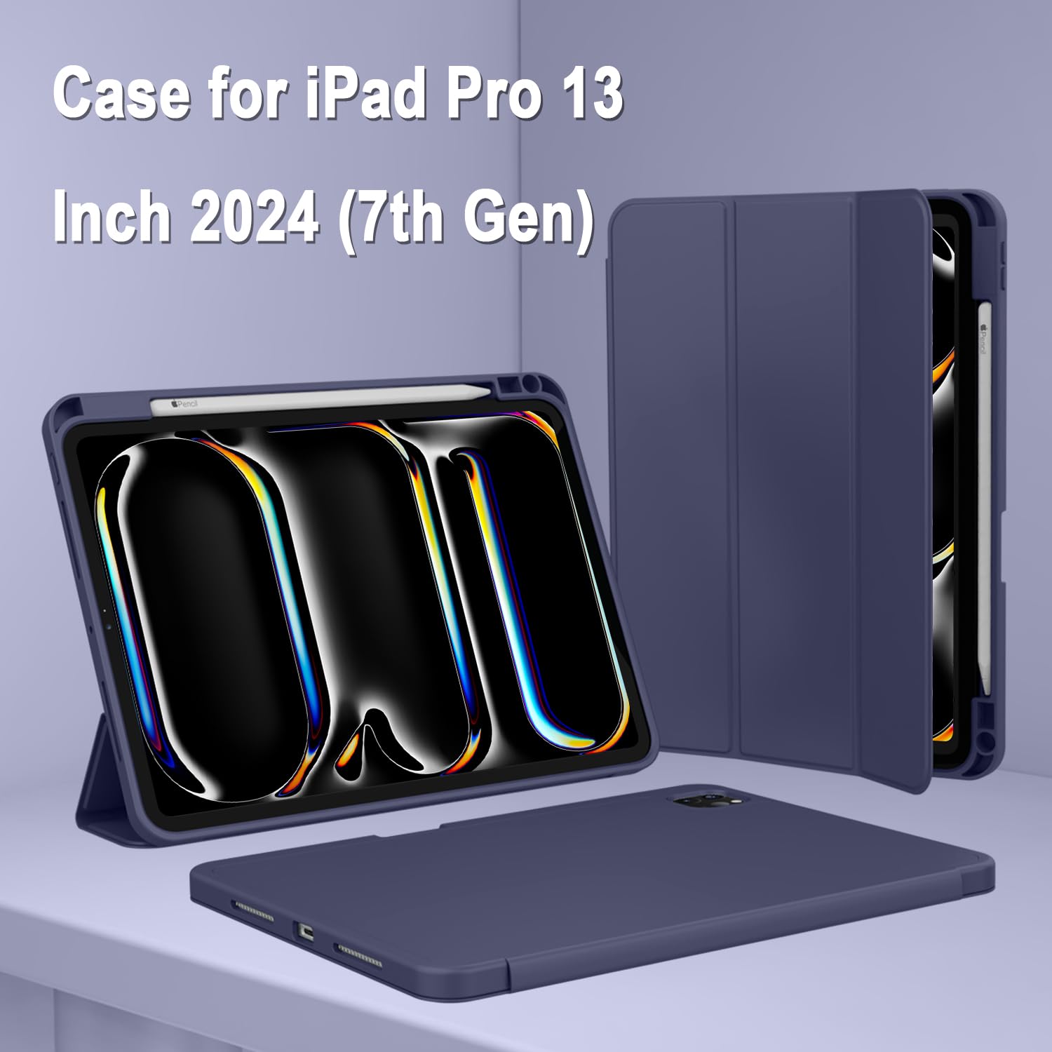 ZryXal New iPad Pro 13 Inch Case M4