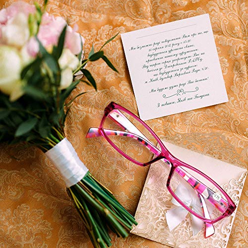 image for Kerecsen Reading Glasses 5 Pairs Fashion Ladies Readers Spring Hinge w
