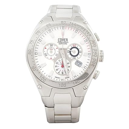 Cover Expressions Analogue Silver Dial Mens Watch - CO118.ST2M