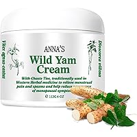 ANNA'S Wild Yam Cream,Wild Yam Cream Organic for Hormone Balance,Promoting Perimenopause & Menopause Support for All Skin Typ