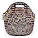 LunchFox Boho Style Elephant Print Neoprene Lunch Bag/Tote - The Tujunga