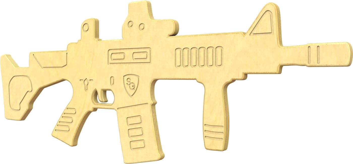 SturdiGuns Kids M4 Junior Carbine Wooden Toy Gun, made in America, Extremely Durable