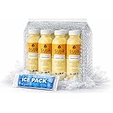 Suja Organic Cold-Pressed Ginger Lemon Pineapple Juice, 6 Pack, 10.5 oz | Cold-pressed ginger immunity juice, Vitamin C, no added sugar, USDA organic, vegan, non-GMO, 6 pack, 10.5 fl oz each.