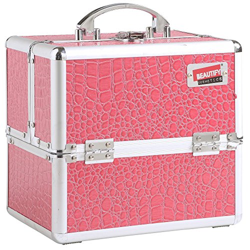 Beautify professional aluminum 10" beauty cosmetics & ma…