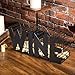 MyGift 14-Inch Decorative Black Metal Mesh Wine Cork Holder Basket