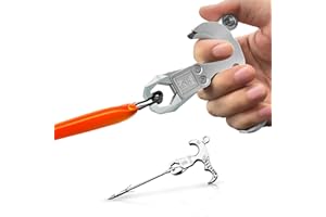 RRLOM Handheld Slingshot Release Device, Stainless Steel Slingshot Trigger, Catapult Accessories for Shooting Hunting Ball Fish Dart