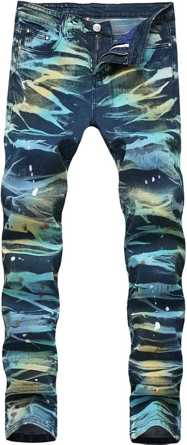 mens colorful jeans