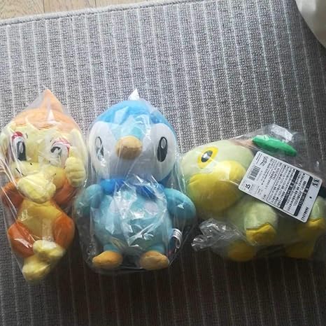 Amazon ポケモン ぬいぐるみ ポッチャマ ナエトル ヒコザル ぬいぐるみ ホビー