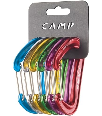 Moschettone Di Sicurezza CAMP Orbit Lock - Chiusura A Vite Ultraleggero