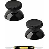 TOMISN Thumbstick Replacement Kit for Oculus Quest 2, for Meta Quest 3, for Quest 3S Controller - Thumb Sticks VR Accessories Repair Parts for Quest Pro Left Right Controllers Joystick Cover with Tool