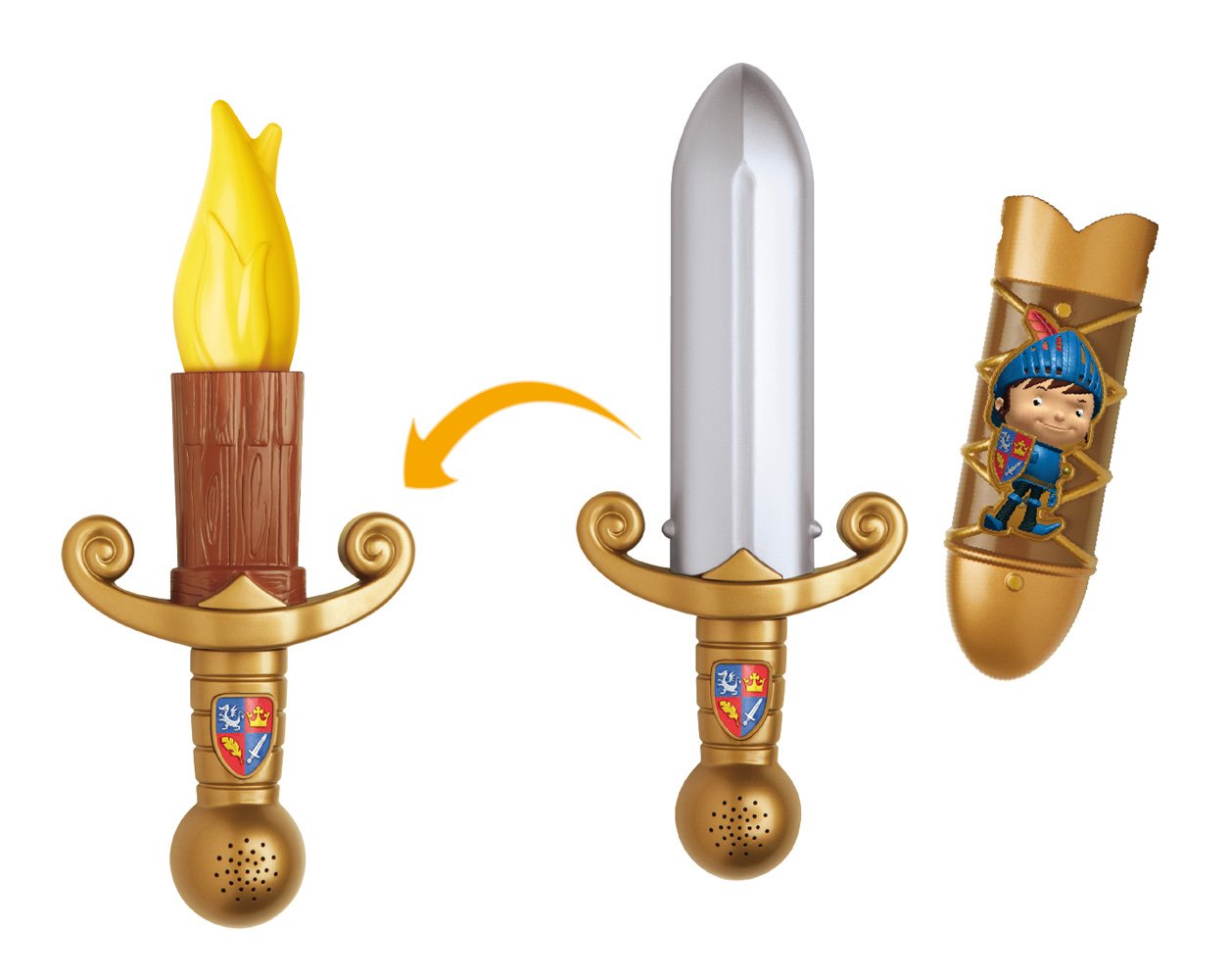 Mike the Knight – Sword Transformable Mike (Mattel bct58)