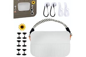 DreamCatching Accessories Set for Bogg Bag, Phone Holder Compatible with Bogg Bag, Silicone Insert Wallet Charm for Bogg Bags, Waterproof Silicone Handbag