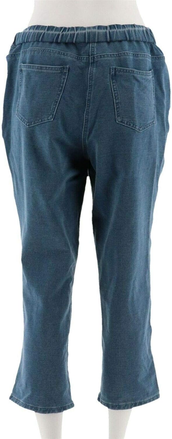 quacker factory dream jeans capris