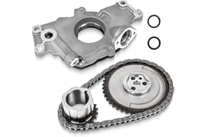 WANGSHENG M295 Oil Pump & Timing Chain Kit - Compatible with Chevy Avalanche/Silverado/Tahoe/Express/Suburban, for GMC Sierra 1500/Yukon/Savana - Fits 4.8L 5.3L 6.0L LS Engines (LS1 LS2 LS3)