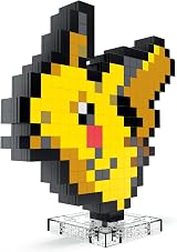 MEGA Brands Mega Pokémon Pixel Pikachu Action Figure 400 Pieces HTH74 view 4