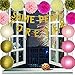 Wulagogo 15 Pcs Bachelorette Party Decorations Kit Same P Forever Banner Sign Tissue Paper Pom Poms Paper Lanterns