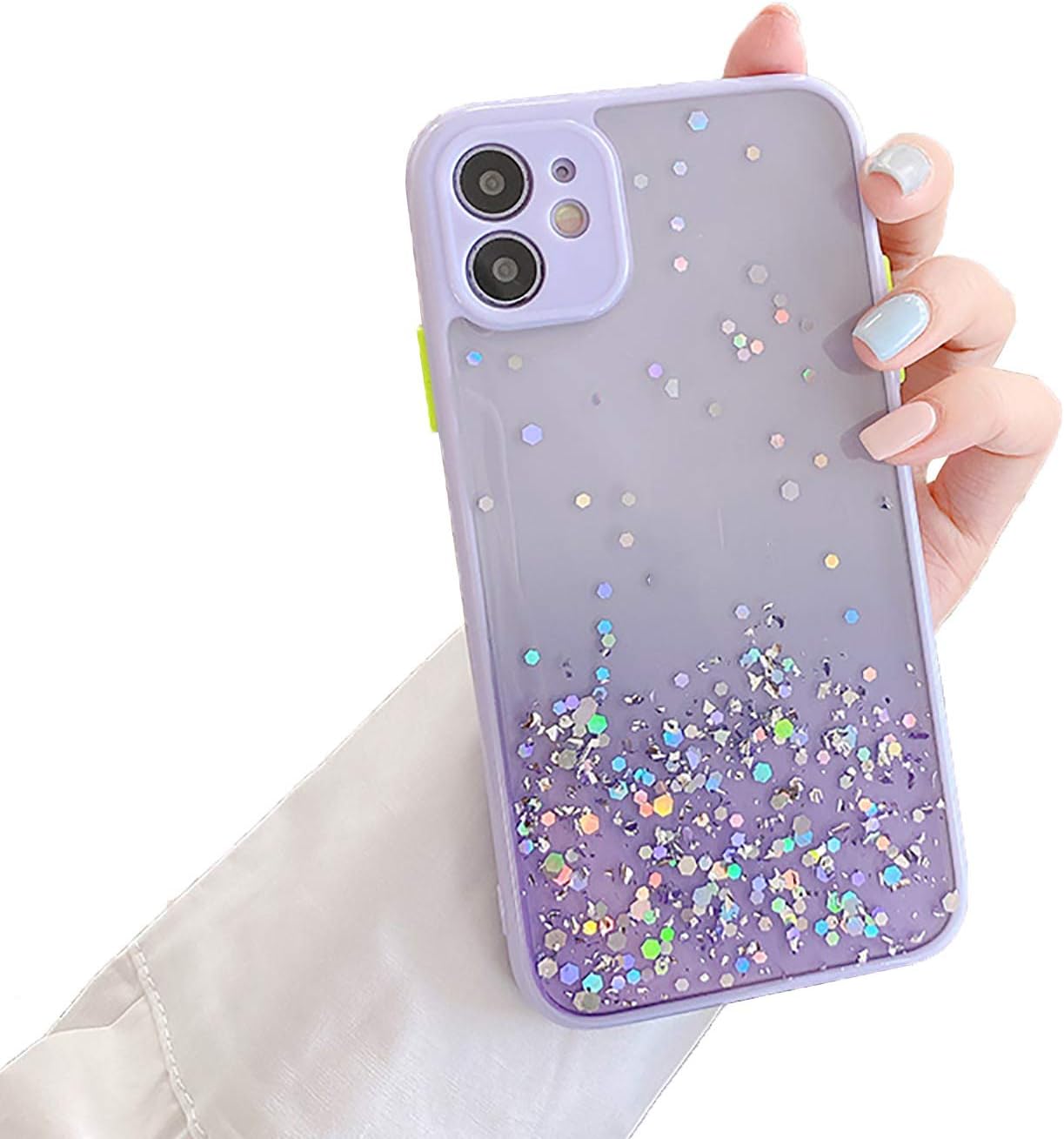 WYCcaseA Glitzer Kompatibel mit iPhone 12/12 Mini/12 Pro Max Hülle mit