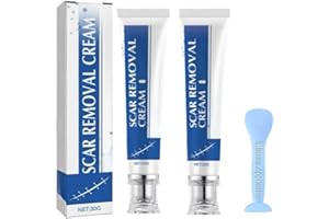 Scar Care Cream 2-Pack – Moisturizing, Lightweight & Non-Greasy with Shea Butter, Squalane & Centella for Smooth Skin, 30g Ea